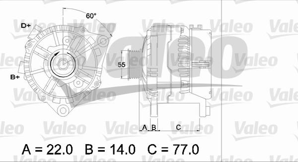 Valeo 436685 - Генератор unicars.by