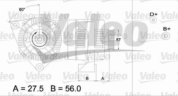 Valeo 436678 - Генератор unicars.by