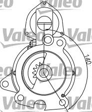 Valeo 436093 - Стартер unicars.by