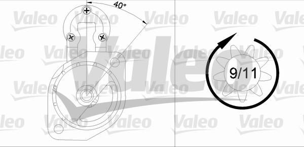 Valeo 436041 - Стартер unicars.by