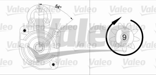 Valeo 436047 - Стартер unicars.by