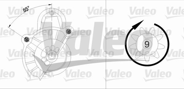 Valeo 436065 - Стартер unicars.by