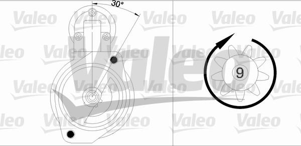 Valeo 436004 - Стартер unicars.by