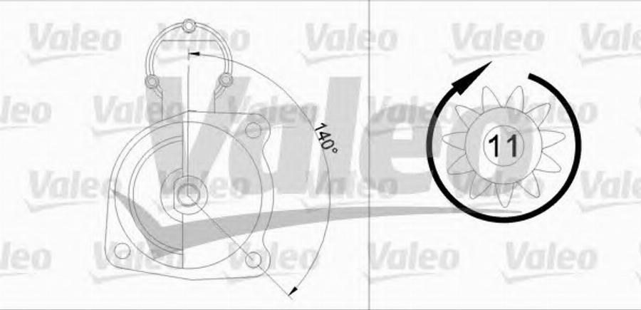 Valeo 436075 - Стартер unicars.by