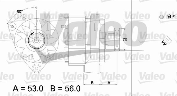 Valeo 436192 - Генератор unicars.by