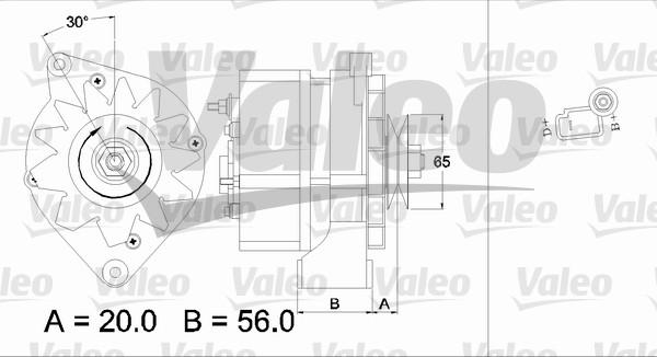 Valeo 436159 - Генератор unicars.by