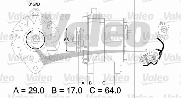 Valeo 436112 - Генератор unicars.by