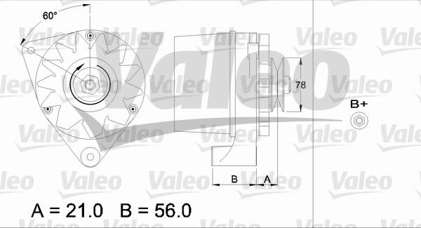 Valeo 436137 - Генератор unicars.by