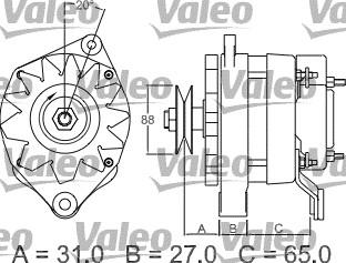 Valeo 436360 - Генератор unicars.by