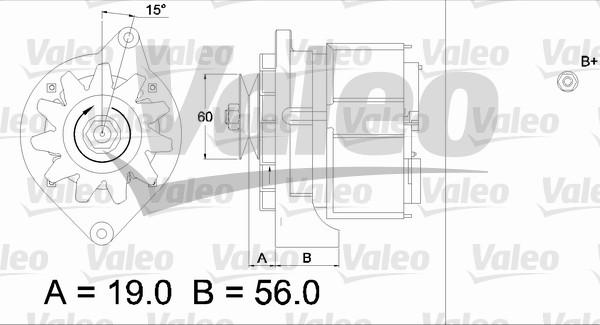 Valeo 436299 - Генератор unicars.by