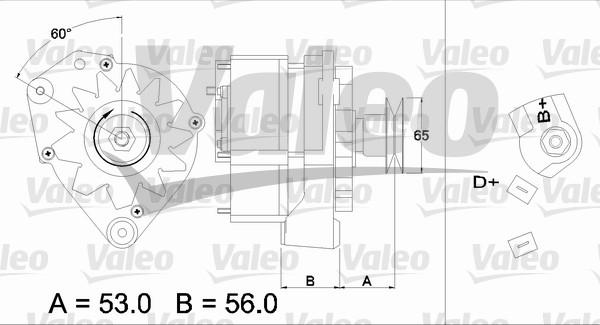 Valeo 436291 - Генератор unicars.by