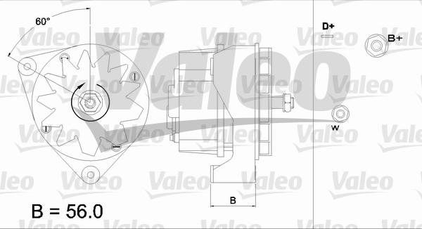 Valeo 436289 - Генератор unicars.by