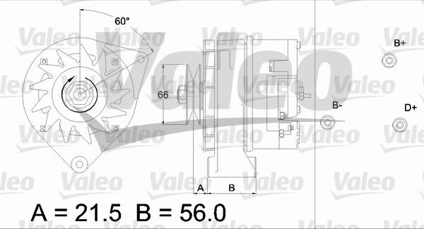 Valeo 436286 - Генератор unicars.by