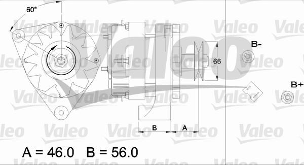 Valeo 433429 - Генератор unicars.by