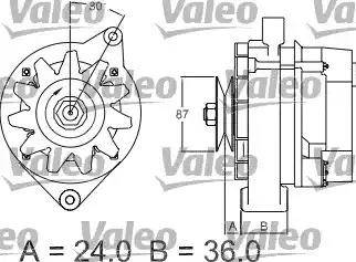 Valeo 433476 - Генератор unicars.by