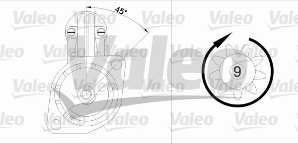 Valeo 433298 - Стартер unicars.by