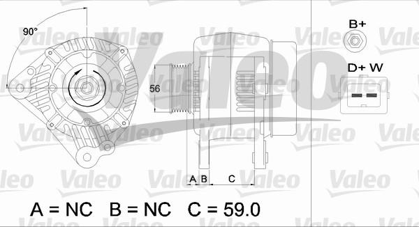 Valeo 437494 - Генератор unicars.by