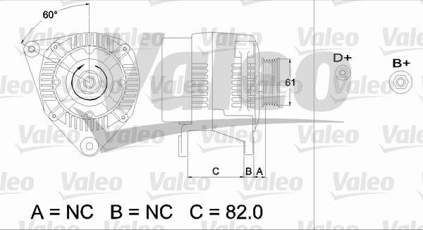 Valeo 437495 - Генератор unicars.by