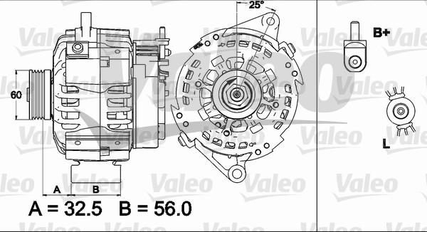 Valeo 437509 - Генератор unicars.by