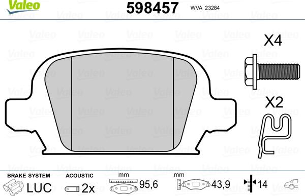 BOSCH 0 986 495 280 - Тормозные колодки, дисковые, комплект unicars.by