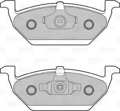 BOSCH 986424364 - Тормозные колодки, дисковые, комплект unicars.by