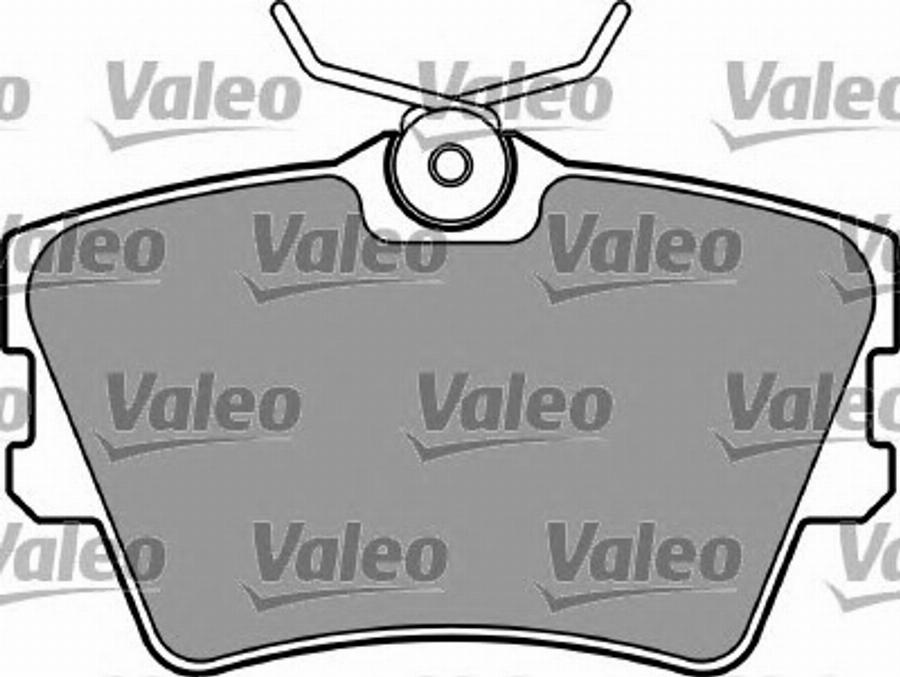 Valeo 597488 - Тормозные колодки, дисковые, комплект unicars.by