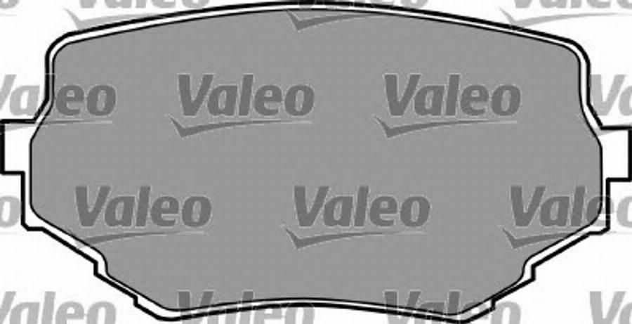 Valeo 597300 - Тормозные колодки, дисковые, комплект unicars.by