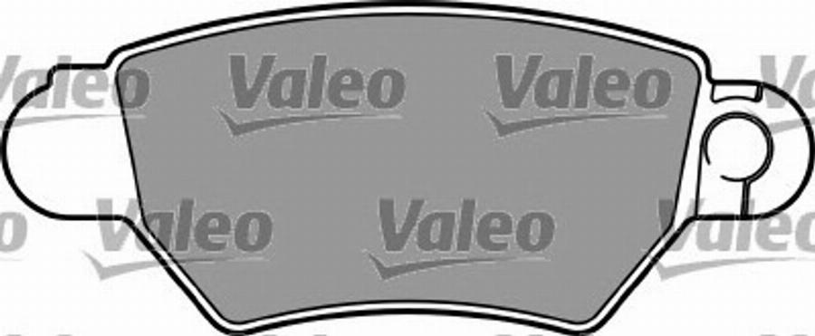 Valeo 597279 - Тормозные колодки, дисковые, комплект unicars.by