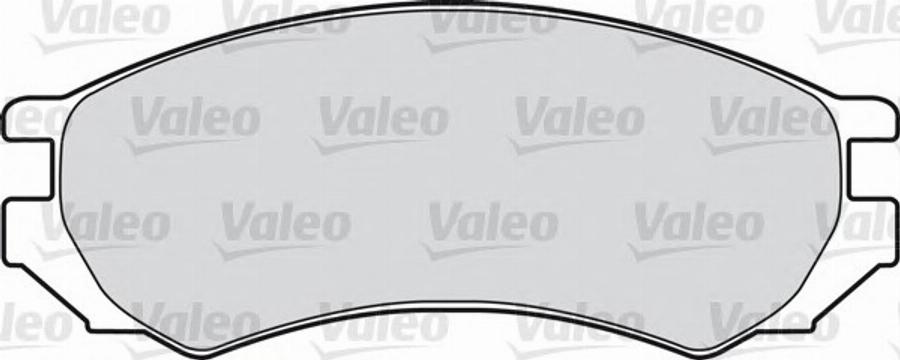 Valeo 540 461 - Тормозные колодки, дисковые, комплект unicars.by