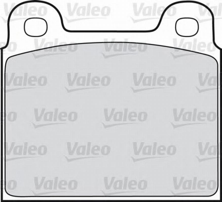 Valeo 540 039 - Тормозные колодки, дисковые, комплект unicars.by