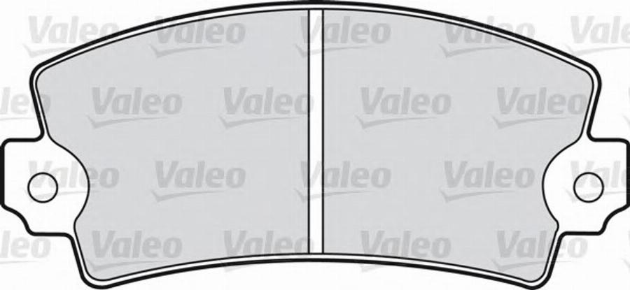 Valeo 540 315 - Тормозные колодки, дисковые, комплект unicars.by