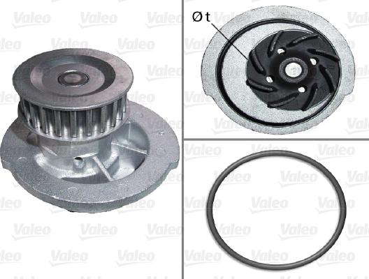 Valeo 506953 - Водяной насос unicars.by