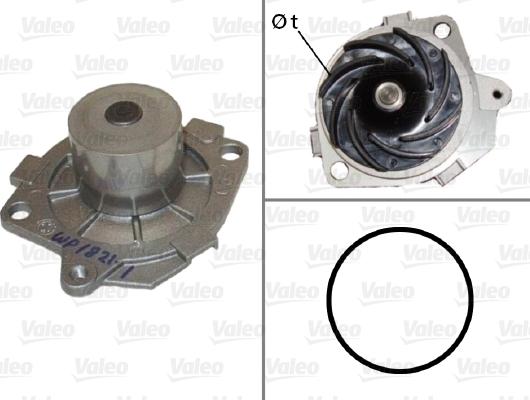 Valeo 506590 - Водяной насос unicars.by