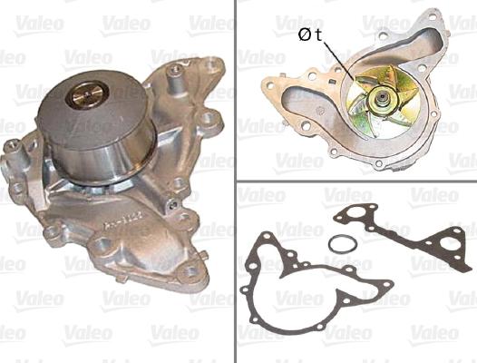 Valeo 506539 - Водяной насос unicars.by