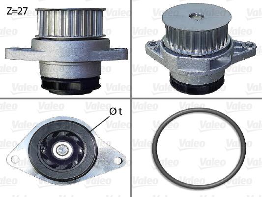 Valeo 506578 - Водяной насос unicars.by