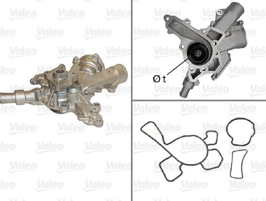 Valeo 506601 - Водяной насос unicars.by