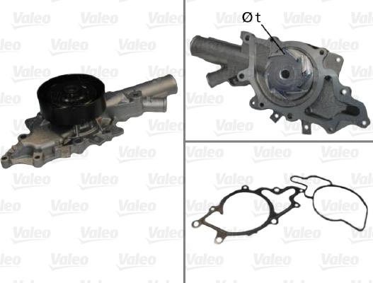 Valeo 506675 - Водяной насос unicars.by