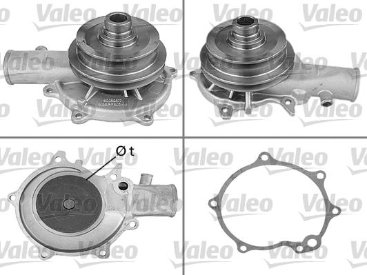 Valeo 506188 - Водяной насос unicars.by