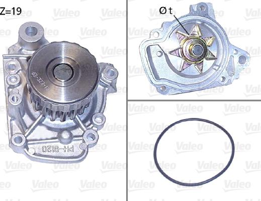 Valeo 506811 - Водяной насос unicars.by