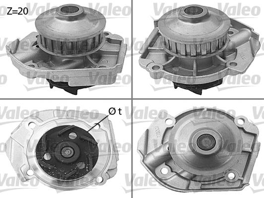 Valeo 506397 - Водяной насос unicars.by