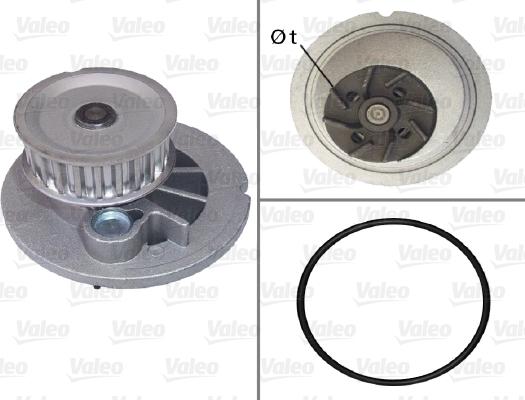 Valeo 506703 - Водяной насос unicars.by