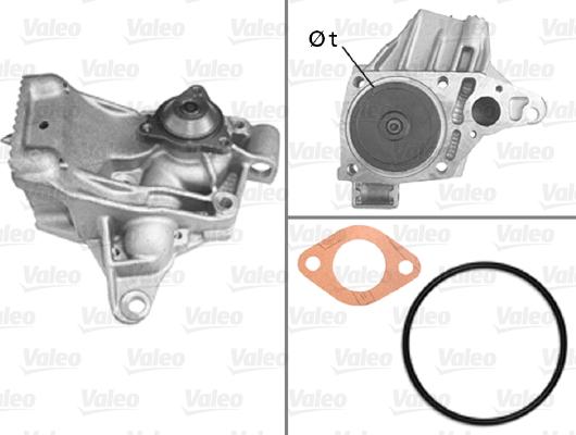 Valeo 506783 - Водяной насос unicars.by