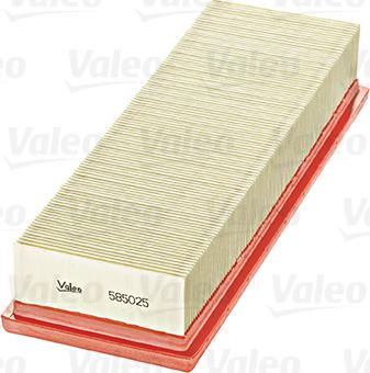 Valeo 585025 - Воздушный фильтр, двигатель unicars.by