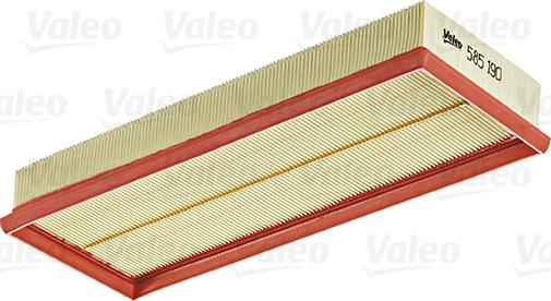 Valeo 585190 - Воздушный фильтр, двигатель unicars.by