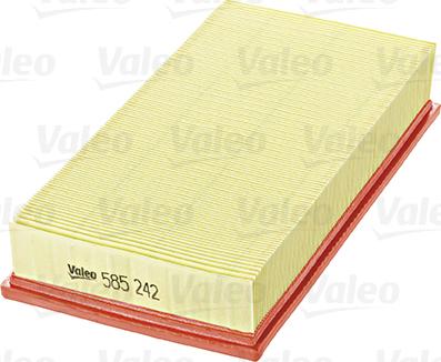 Valeo 585242 - Воздушный фильтр, двигатель unicars.by