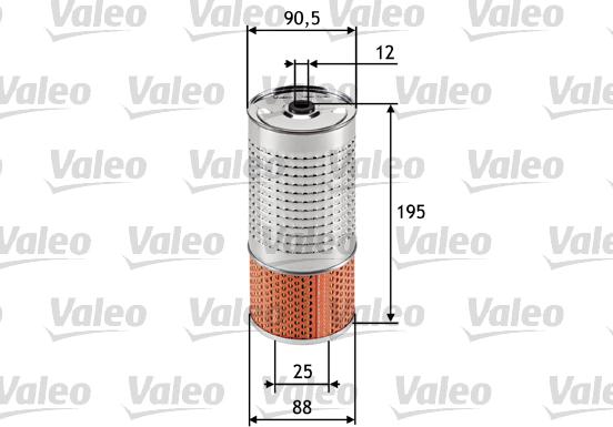 Valeo 586546 - Масляный фильтр unicars.by