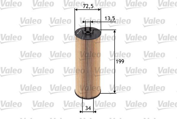 Valeo 586520 - Масляный фильтр unicars.by