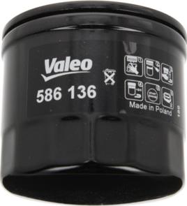 Valeo 586136 - Масляный фильтр unicars.by