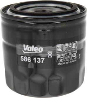 Valeo 586137 - Масляный фильтр unicars.by