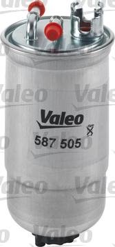 Valeo 587505 - Топливный фильтр unicars.by